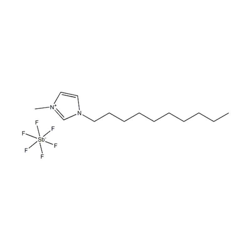 1-decyl-3-methylimidazoliumhexafluorantimonaat