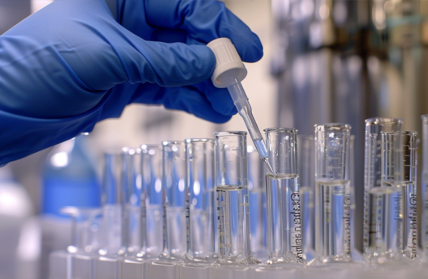 Aangepaste oplossing van ionische vloeistoffen